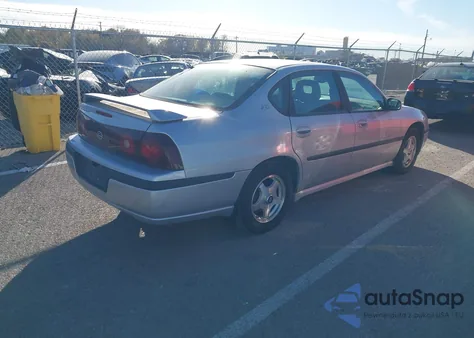 2002 Chevrolet Impala Ls from USA, damaged, VIN 2G1WH55K829355493